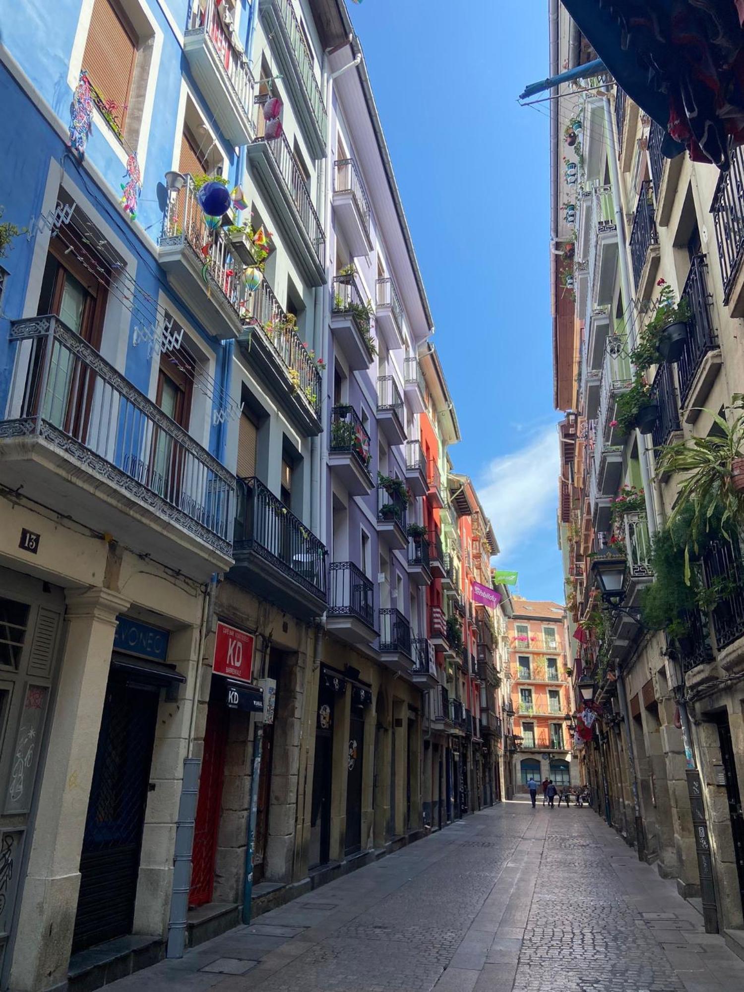Apartamento Deluxe Casco Viejo Bilbao Buitenkant foto